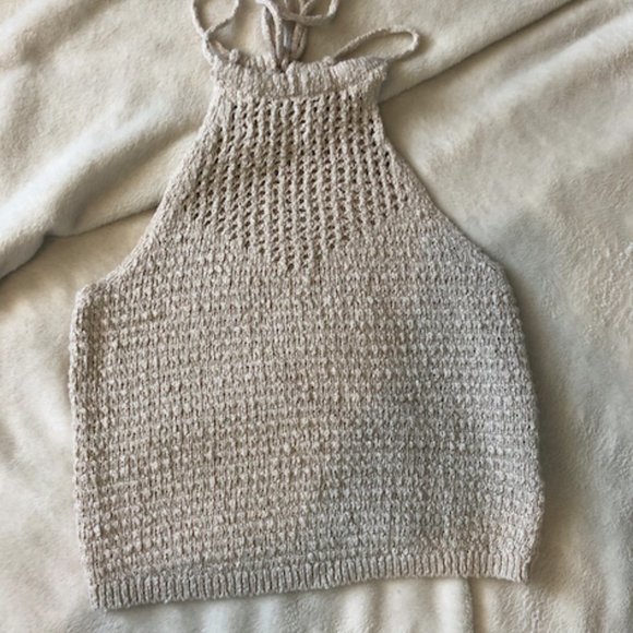 Boho Knit Halter- top - Picture 5 of 5